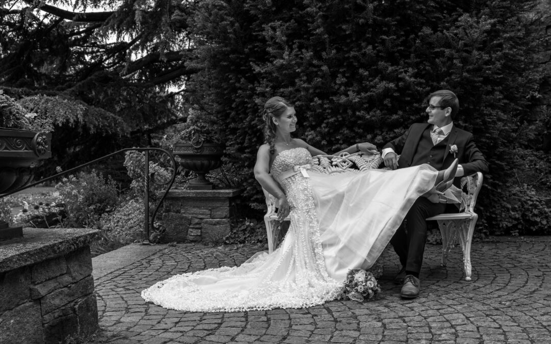 Hochzeitsfotografie auf der Insel Mainau
